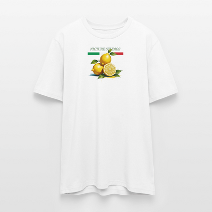 "Limone due" Unisex Bio-T-Shirt - Weiß