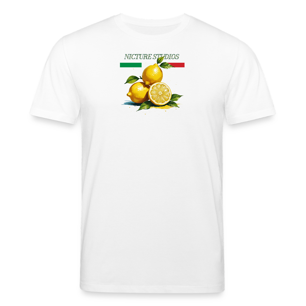 "Limone due" Unisex Bio-T-Shirt - Weiß