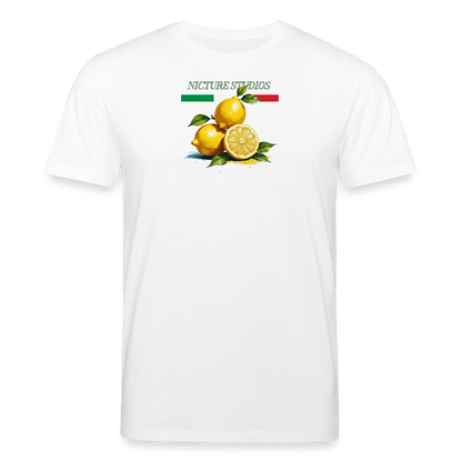 "Limone due" Unisex Bio-T-Shirt - Weiß