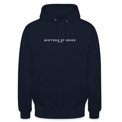 Basic Unisex Hoodie - Navy