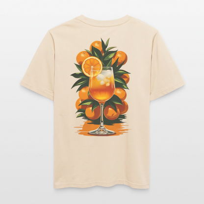 "Arancia" Relaxed Fit Unisex Bio-T-Shirt - Weißgrau