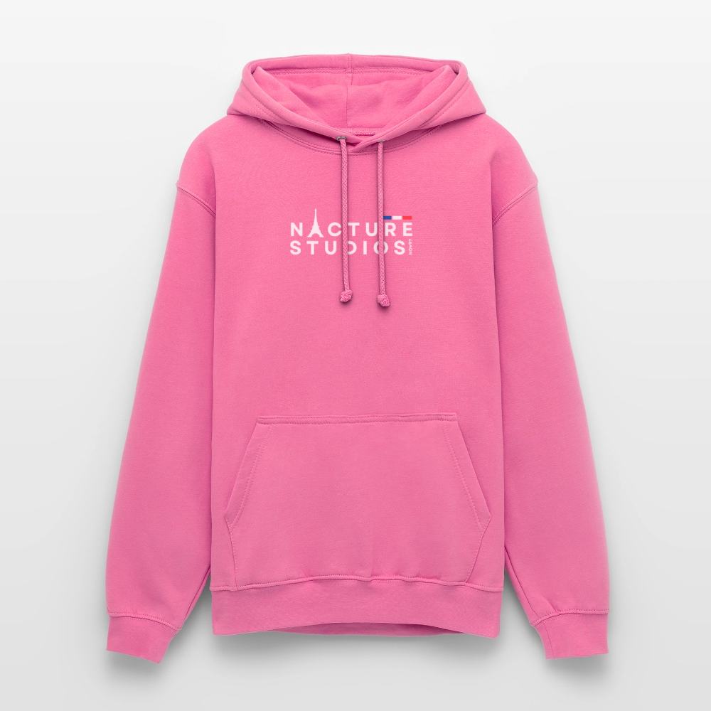 Paris Unisex Hoodie - Pink