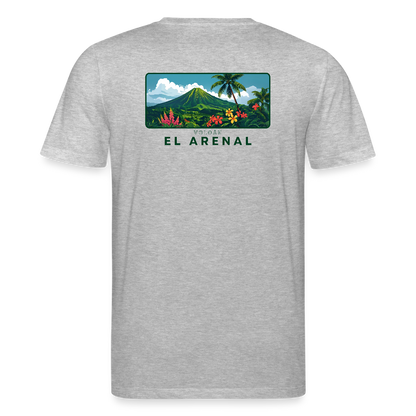 Volcán Unisex Bio-T-Shirt - Grau meliert