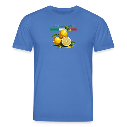 "Limone due" Unisex Bio-T-Shirt - Achtsames Blau