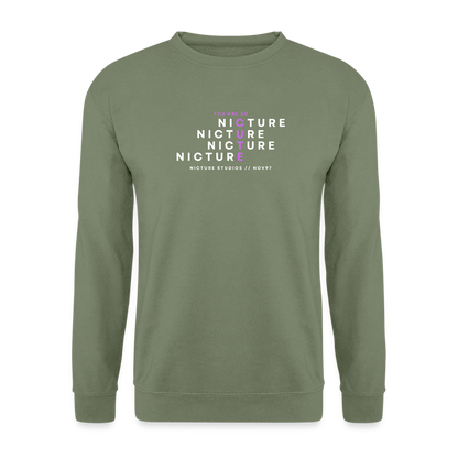 YOU ARE SO CUTE Unisex Pullover - army green