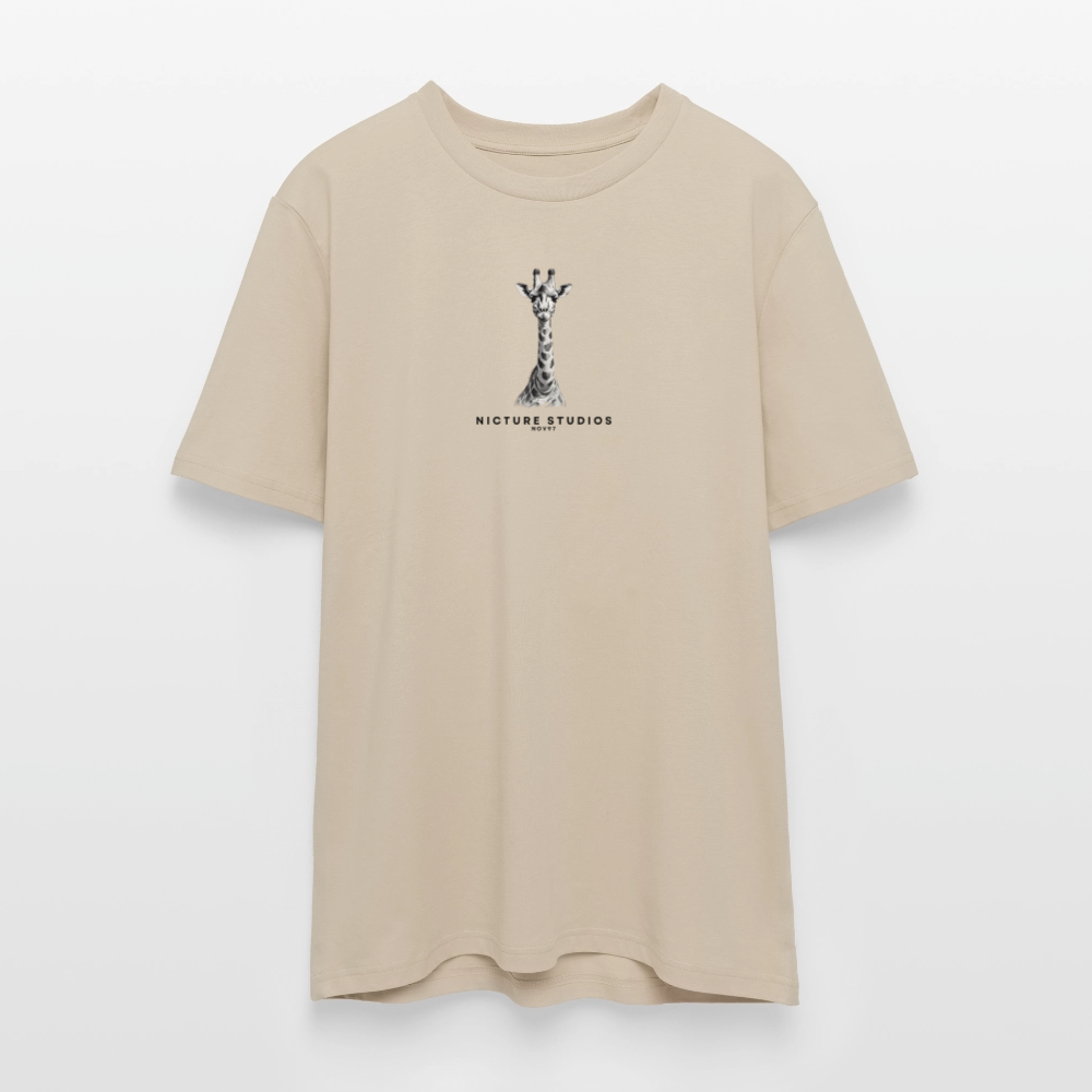 Giraffe Unisex Bio-T-Shirt - Beige