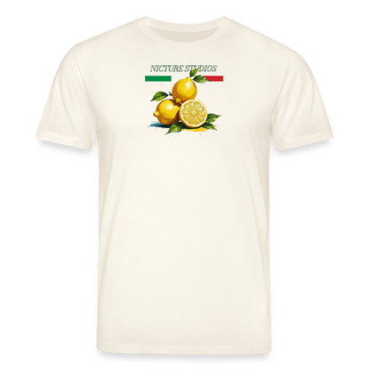 "Limone due" Unisex Bio-T-Shirt - Naturweiß 