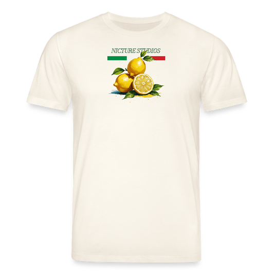 "Limone due" Unisex Bio-T-Shirt - Naturweiß 