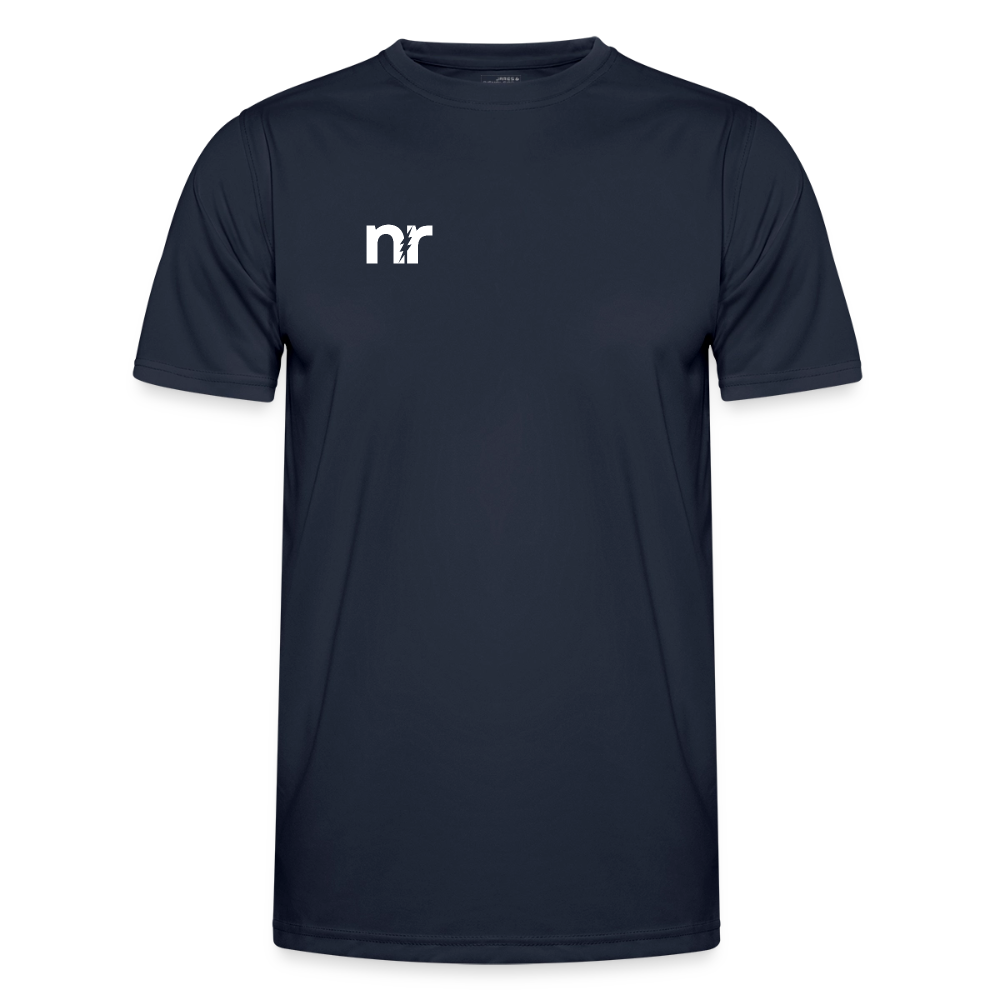 Nicture Running START RUN STOP Shirt - Navy