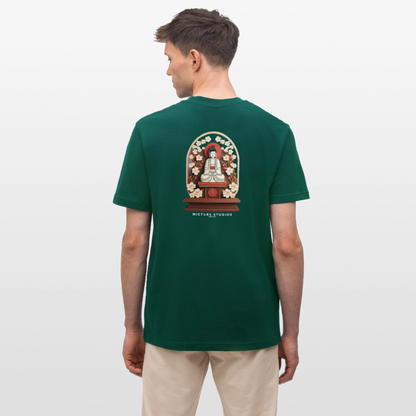 Buddhist Japanese Relaxed Fit Unisex Bio-T-Shirt - Forest