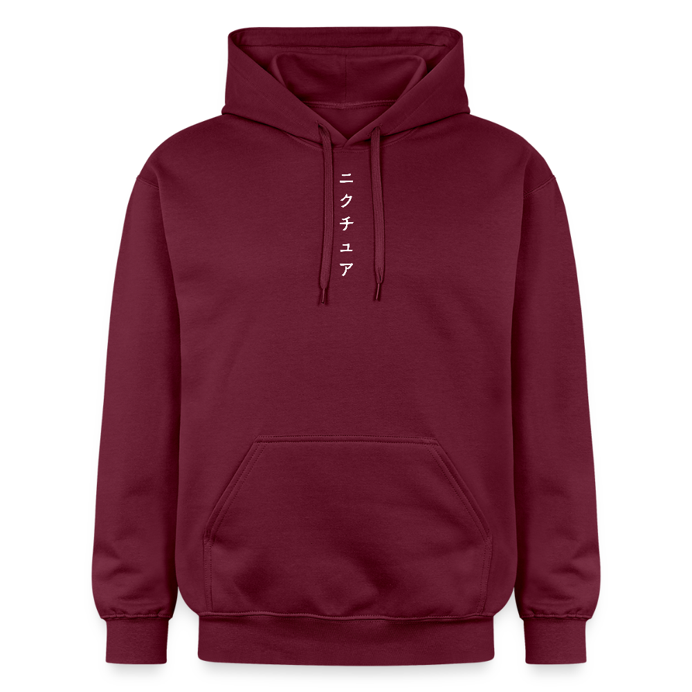 Japanese Geisha Unisex Soft Hoodie - Maroon