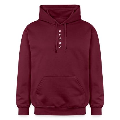 Japanese Geisha Unisex Soft Hoodie - Maroon