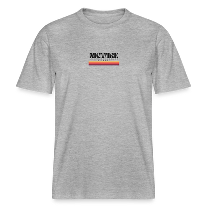 Lorem Ipsum Relaxed Fit Unisex Organic T-Shirt - Grau meliert