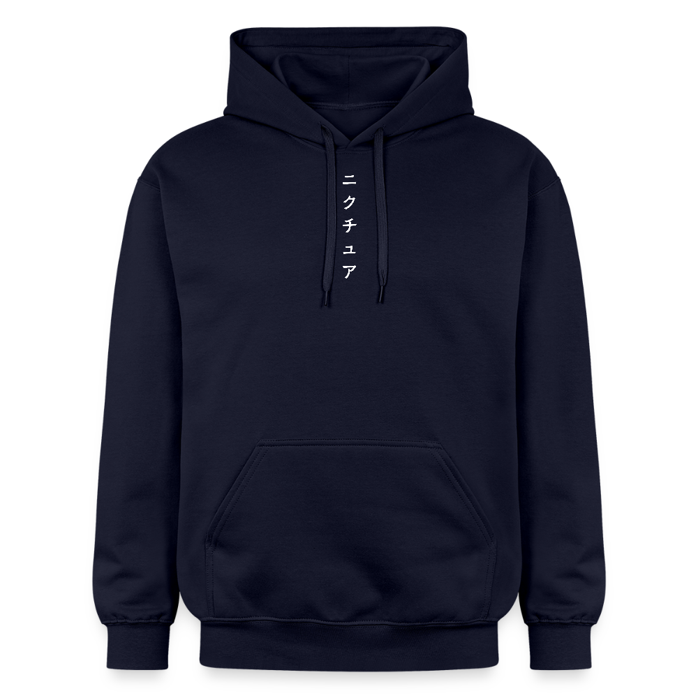 Japanese Geisha Unisex Soft Hoodie - Navy