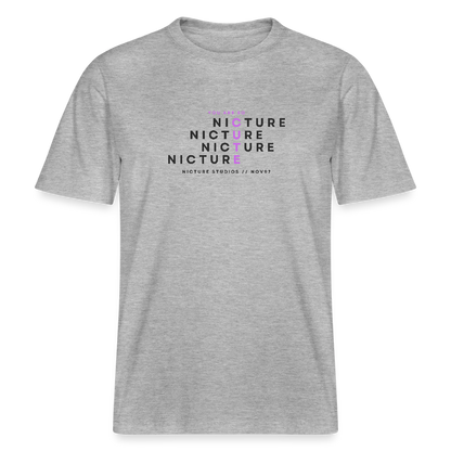 YOU ARE SO CUTE Relaxed Fit Unisex Organic T-Shirt - Grau meliert