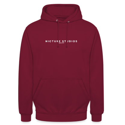 Basic Unisex Hoodie - Bordeaux