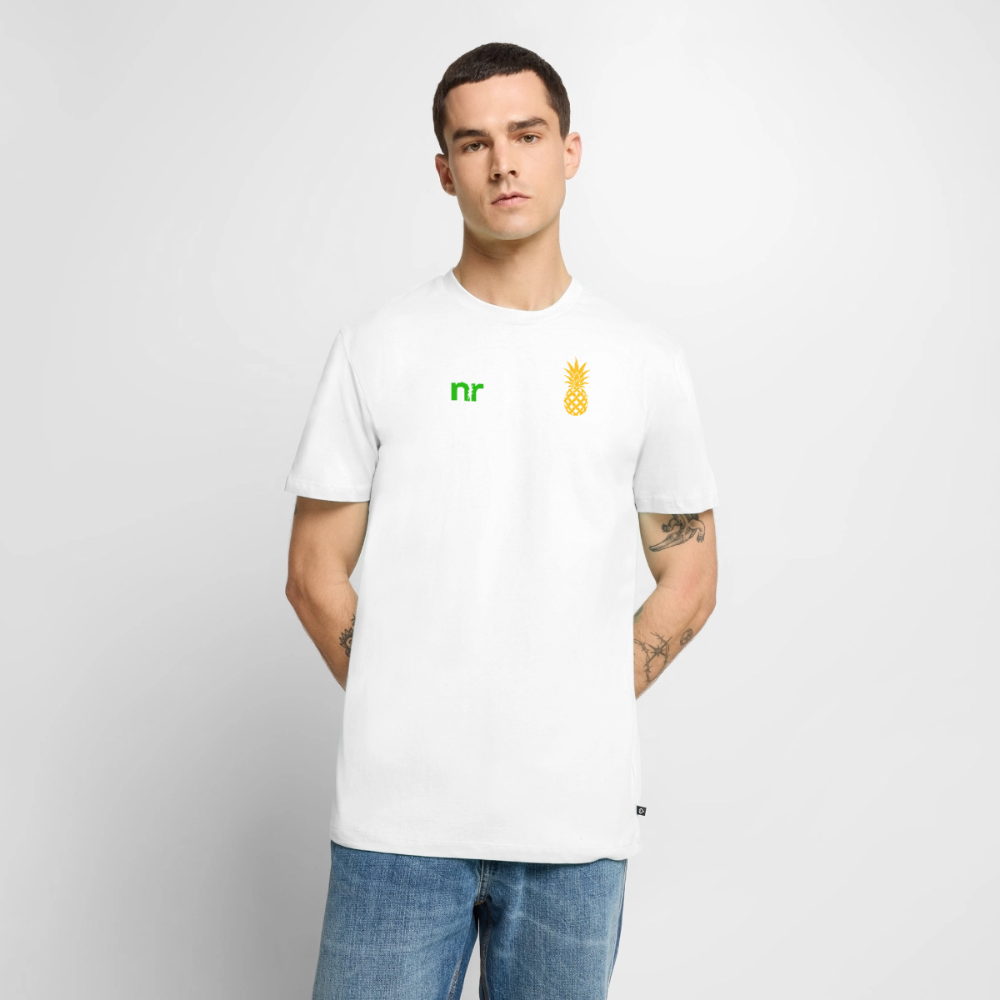 Nicture Running Pineapple Everyday T-Shirt - Weiß