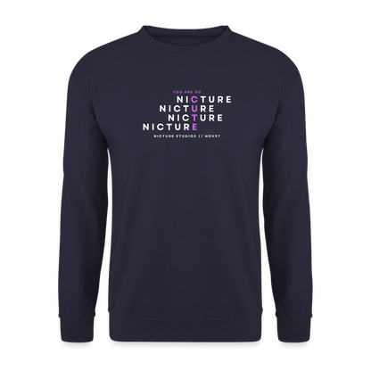 YOU ARE SO CUTE Unisex Pullover - navy