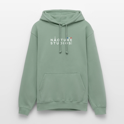 Paris Unisex Hoodie - Graugrün