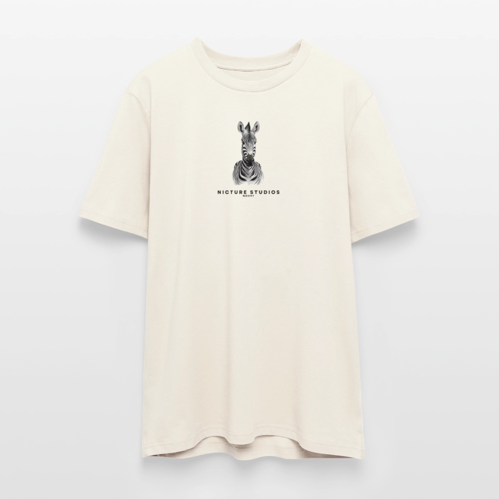 Zebra Unisex Bio-T-Shirt - Naturweiß 