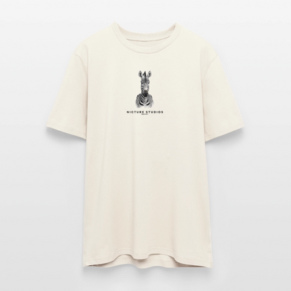 Zebra Unisex Bio-T-Shirt - Naturweiß 