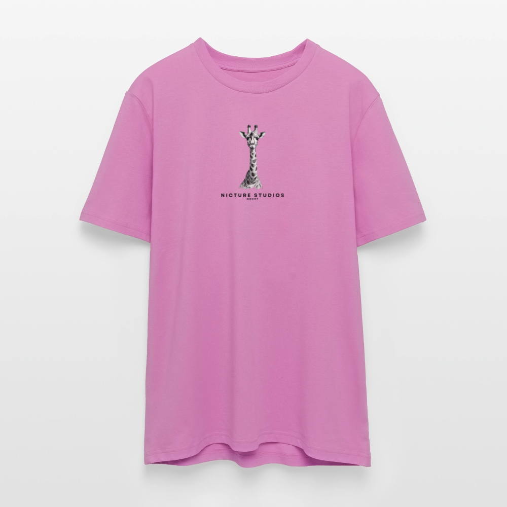 Giraffe Unisex Bio-T-Shirt - Pink