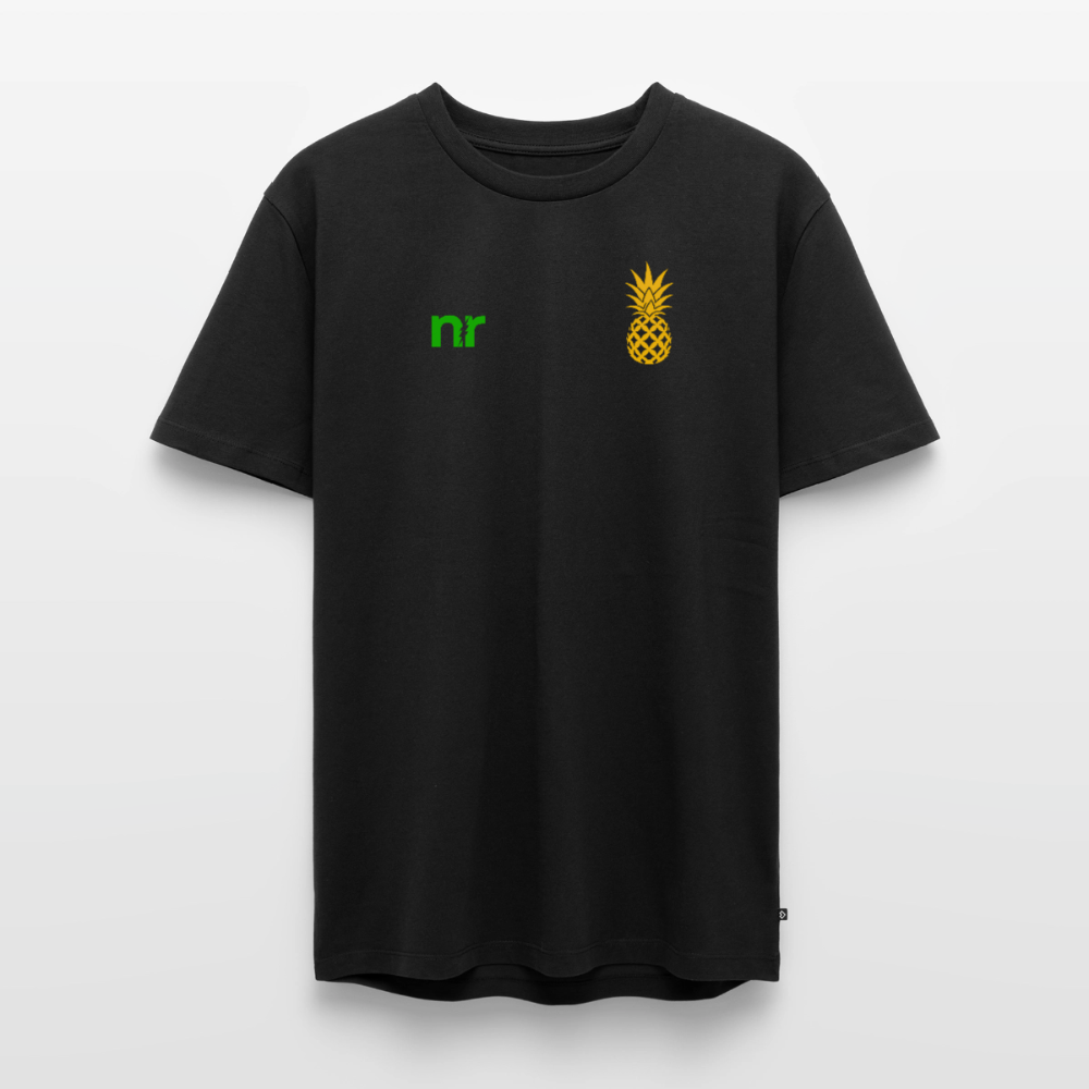 Nicture Running Pineapple Everyday T-Shirt - Schwarz