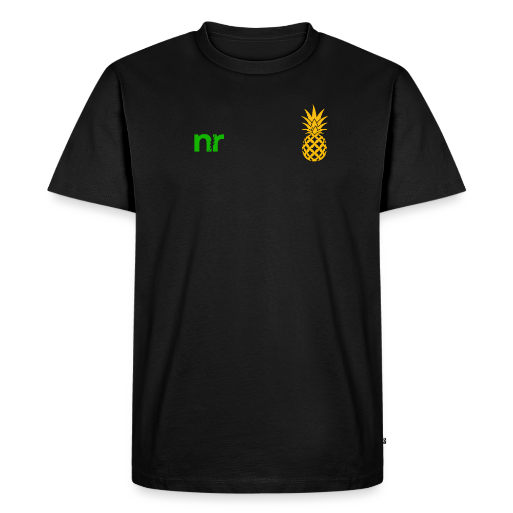 Nicture Running Pineapple Everyday T-Shirt - Schwarz