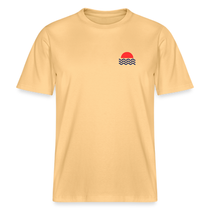 Sunset Relaxed Fit Unisex Bio-T-Shirt - Hellgelb