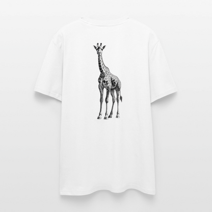 Giraffe Unisex Bio-T-Shirt - Weiß