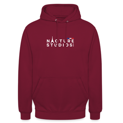 Paris Unisex Hoodie - Bordeaux