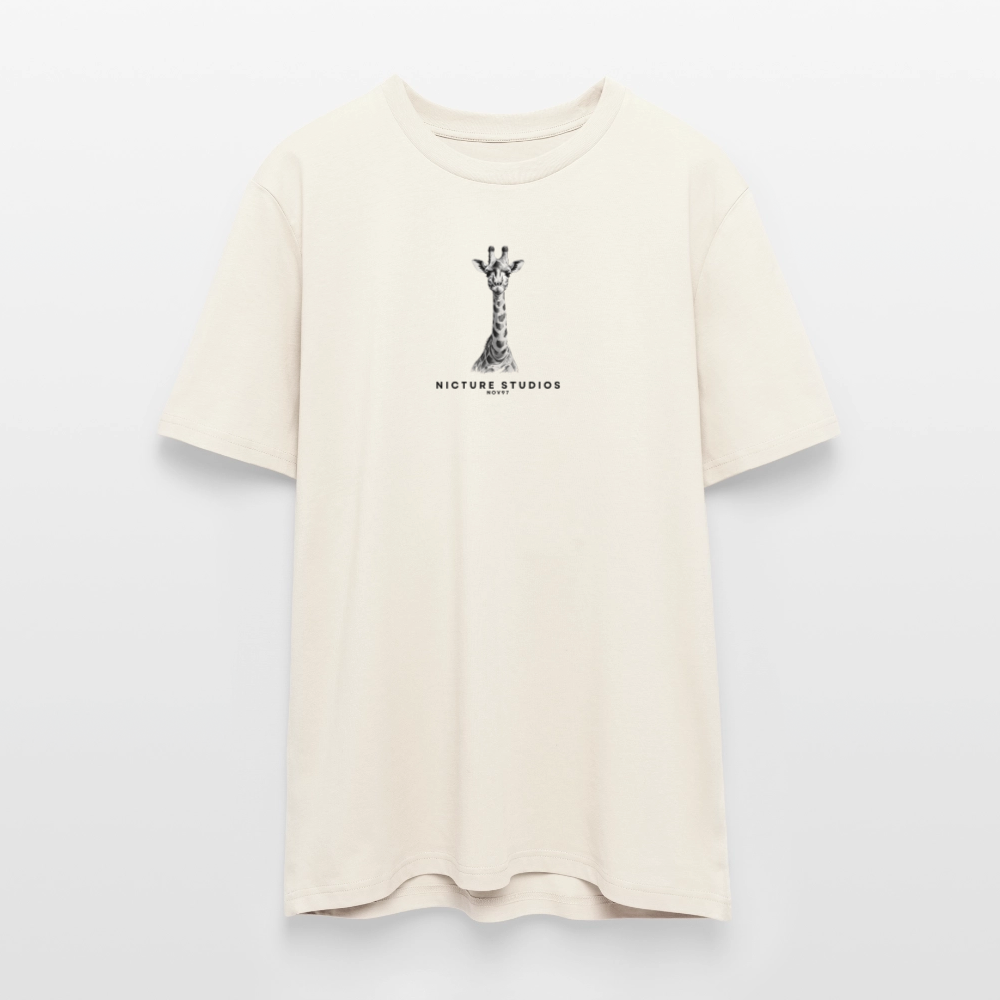 Giraffe Unisex Bio-T-Shirt - Naturweiß 