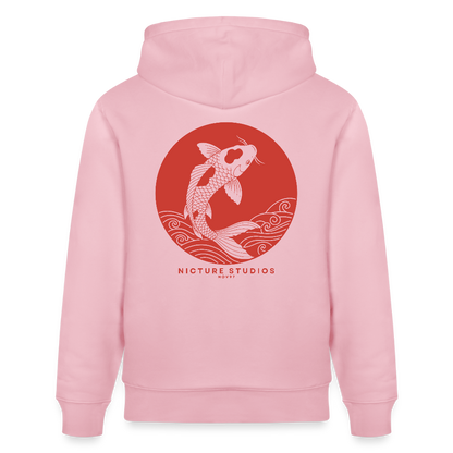 Koi Japanese Unisex Bio-Hoodie - Hellrosa