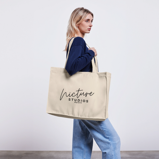 Japanese Geisha recycled Shopping Bag - Naturweiß
