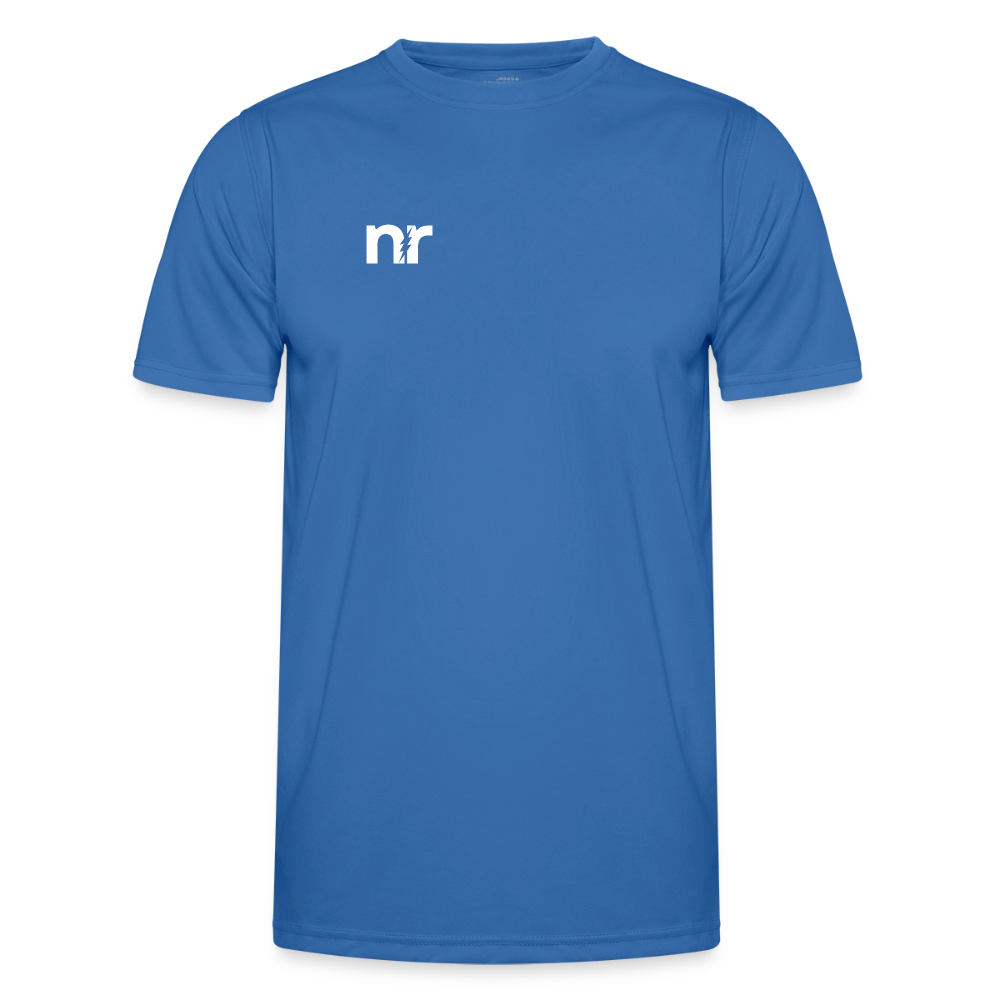 Nicture Running START RUN STOP Shirt - Königsblau