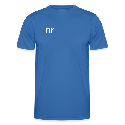 Nicture Running START RUN STOP Shirt - Königsblau