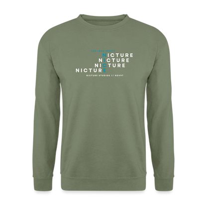 YOU LOOK PRETTY NICE Unisex Pullover - army green