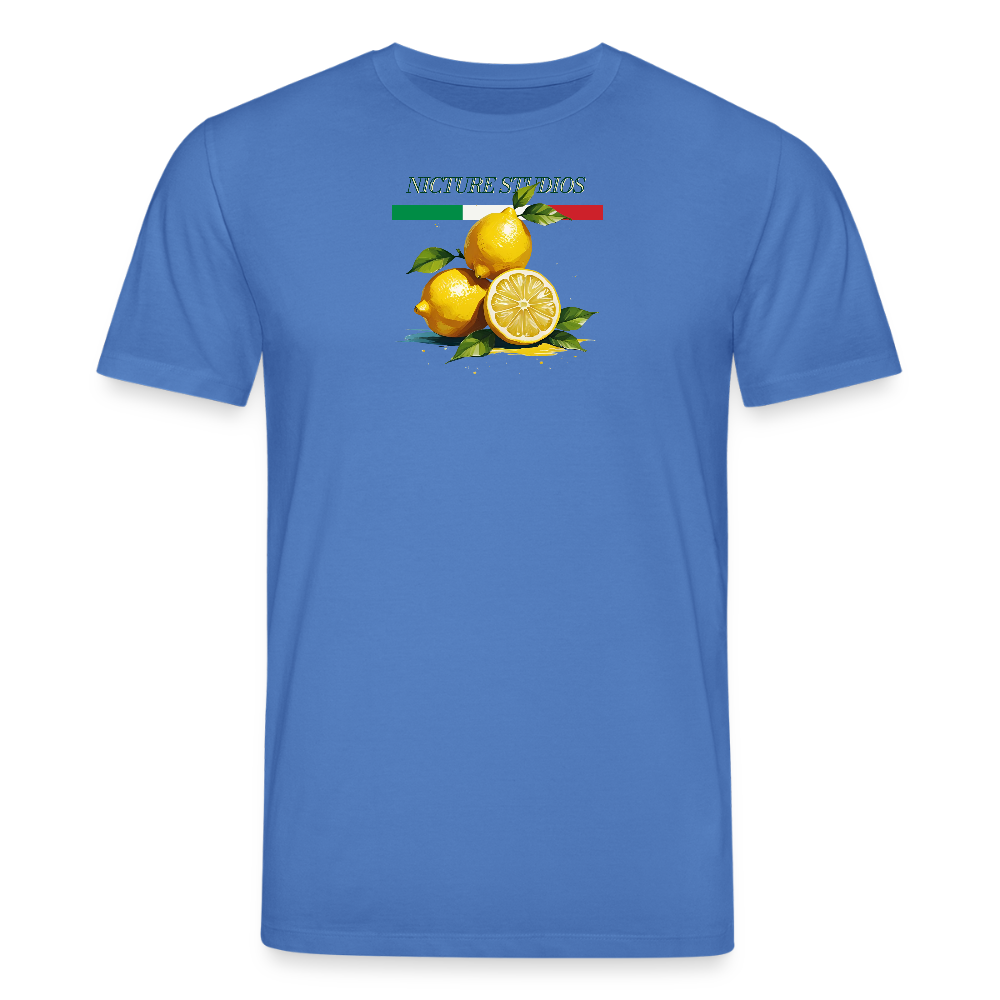 "Limone due" Unisex Bio-T-Shirt - Achtsames Blau