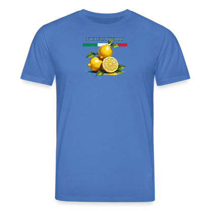 "Limone due" Unisex Bio-T-Shirt - Achtsames Blau