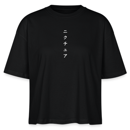 Japanese Geisha Womens Bio-T-Shirt - Schwarz