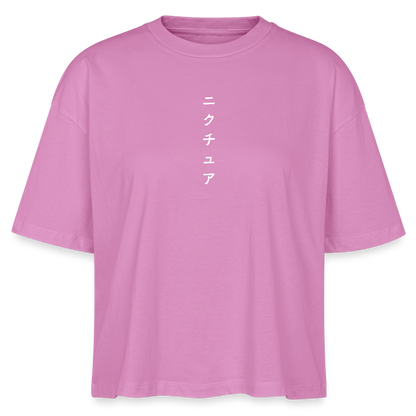 Japanese Geisha Womens Bio-T-Shirt - Pink