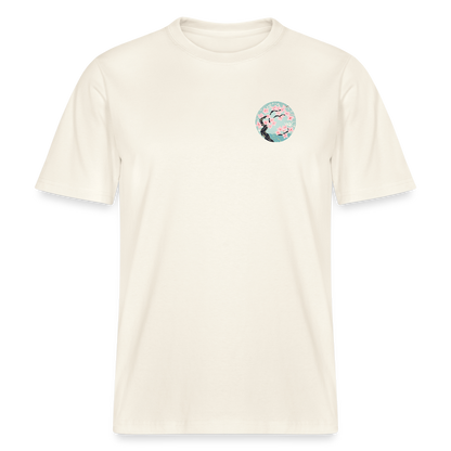 Cherry Blossom Japanese Relaxed Fit Unisex Bio-T-Shirt - Naturweiß 
