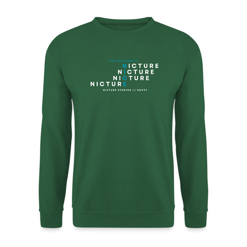 YOU LOOK PRETTY NICE Unisex Pullover - green