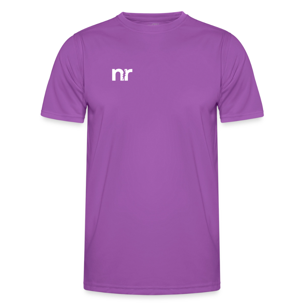 Nicture Running START RUN STOP Shirt - Violett