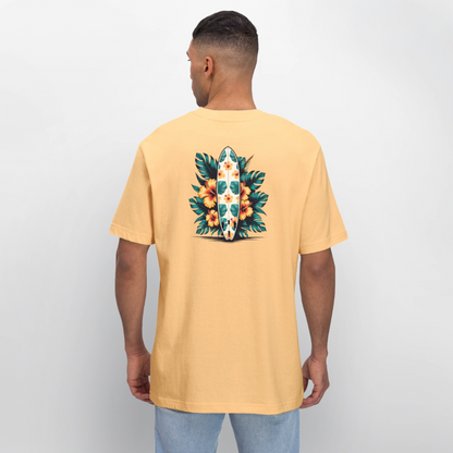 Surf Relaxed Fit Unisex Bio-T-Shirt - Hellgelb