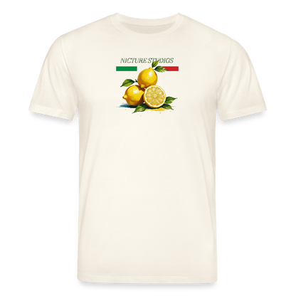 "Limone due" Unisex Bio-T-Shirt - Naturweiß 