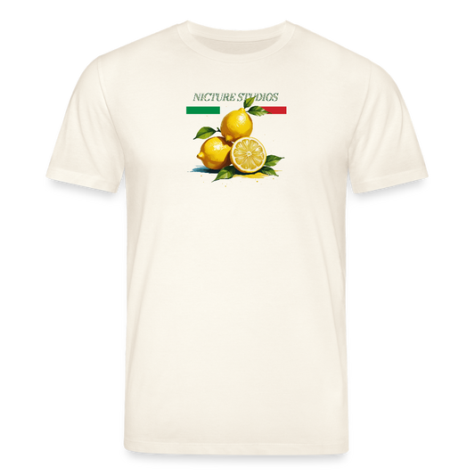 "Limone due" Unisex Bio-T-Shirt - Naturweiß 