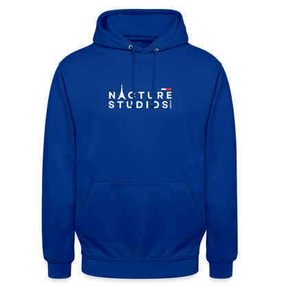 Paris Unisex Hoodie - Royalblau