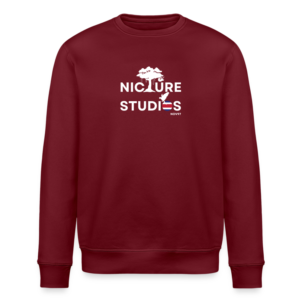 Costa Rica Unisex Bio-Sweatshirt - burgundy