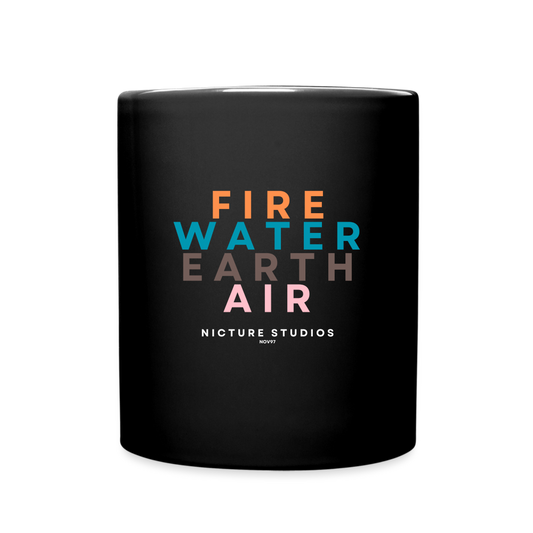 Elemental Colour Mug - black